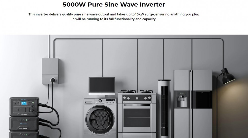 เครื่องปั่นไฟ พาวเวอร์บ๊อก Bluetti AC500 5000W