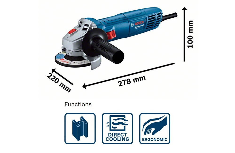 เครื่องเจียรไฟฟ้า BOSCH รุ่น GWS 700