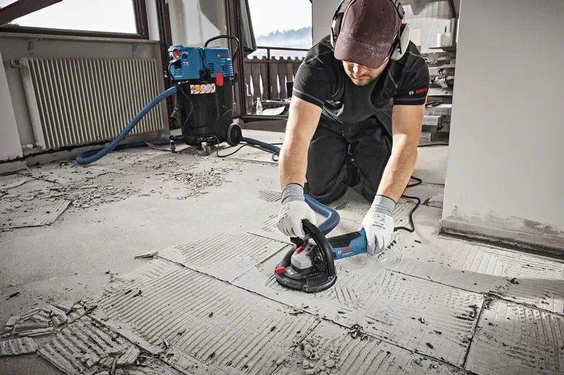 เครื่องเจียรคอนกรีตไฟฟ้า BOSCH GBR 15 CAG