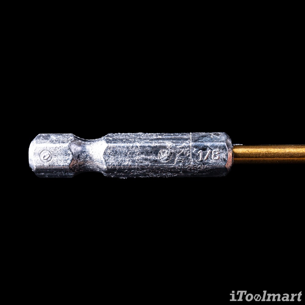 ดอกสว่านเจาะเหล็กอย่างดี MONTANA MB-64605 ก้าน HEX ขนาด 1/8 นิ้ว 3.2 mm