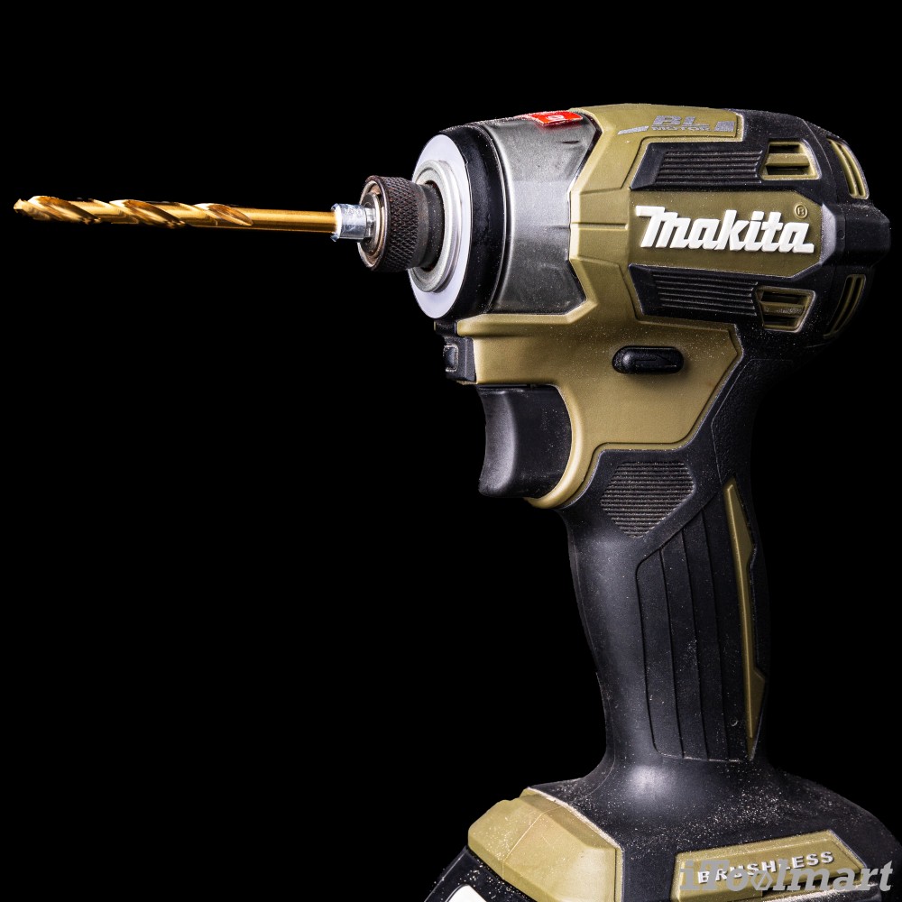 ดอกสว่านเจาะเหล็กอย่างดี MONTANA MB-64611 เคลือบไทเทเนียม ก้าน HEX ขนาด 7/32 นิ้ว 5.6 mm