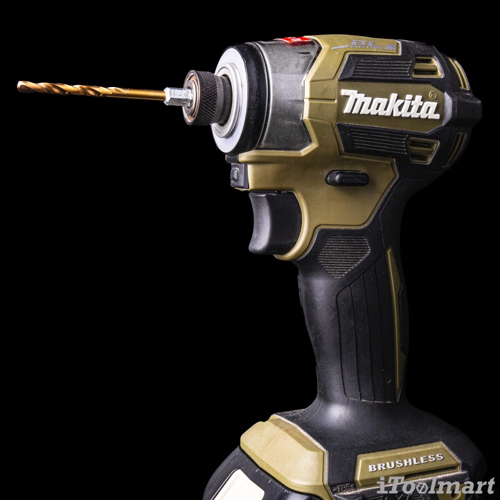 ดอกสว่านเจาะเหล็กอย่างดี MONTANA MB-64607 เคลือบไทเทเนียม ก้าน HEX ขนาด 5/32 นิ้ว 4.0 mm