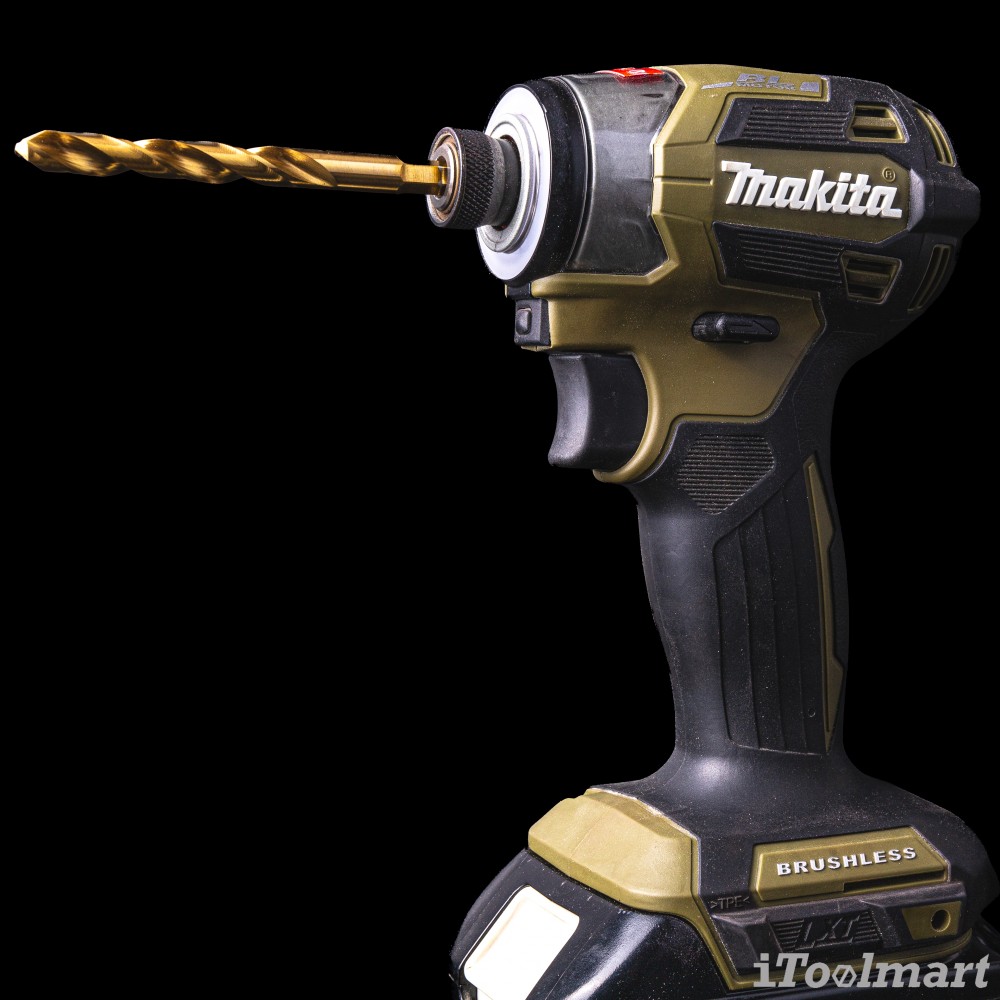 ดอกสว่านเจาะเหล็กอย่างดี MONTANA MB-64617 เคลือบไทเทเนียม ก้าน HEX ขนาด 5/16 นิ้ว 7.9 mm