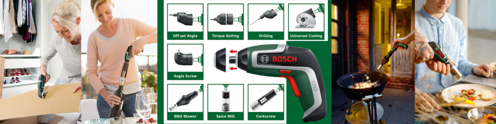 สว่านไขควงไร้สาย BOSCH IXO 7