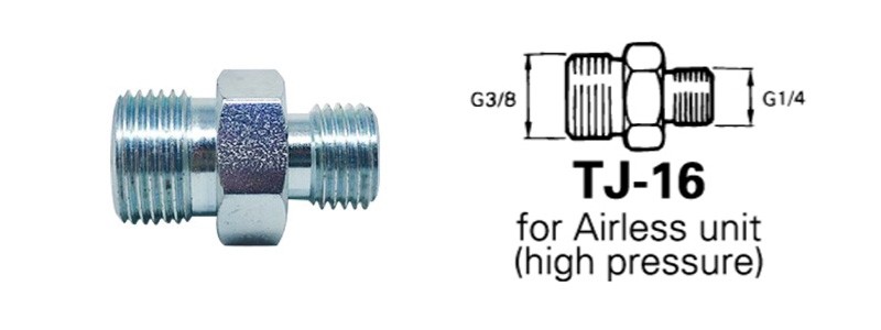 ข้อต่อ Anest Iwata TJ-16 HOSE JOINT-HIGH PRESSURE
