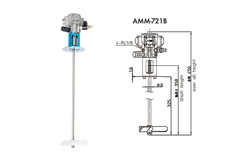 Anest Iwata AMM-721B AGITATOR