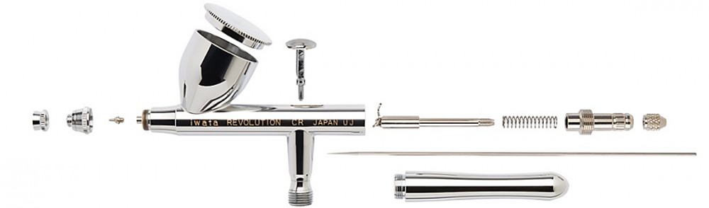 ปากกาแอร์บรัช Iwata Revolution R4500 Airbrush ( HP-CR) หัวพ่น 0.5 mm.