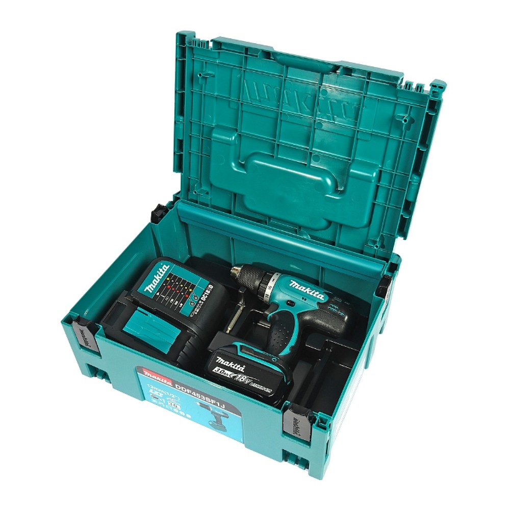 สว่านไขควงไร้สาย MAKITA DDF453SF1J 18V. ขนาด 1/2 นิ้ว (13 มม.)