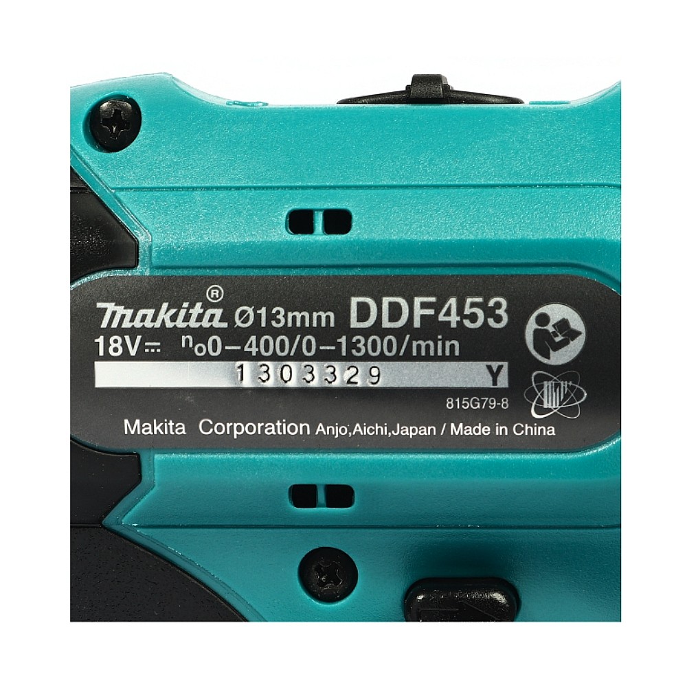สว่านไขควงไร้สาย MAKITA DDF453SF1J 18V. ขนาด 1/2 นิ้ว (13 มม.)