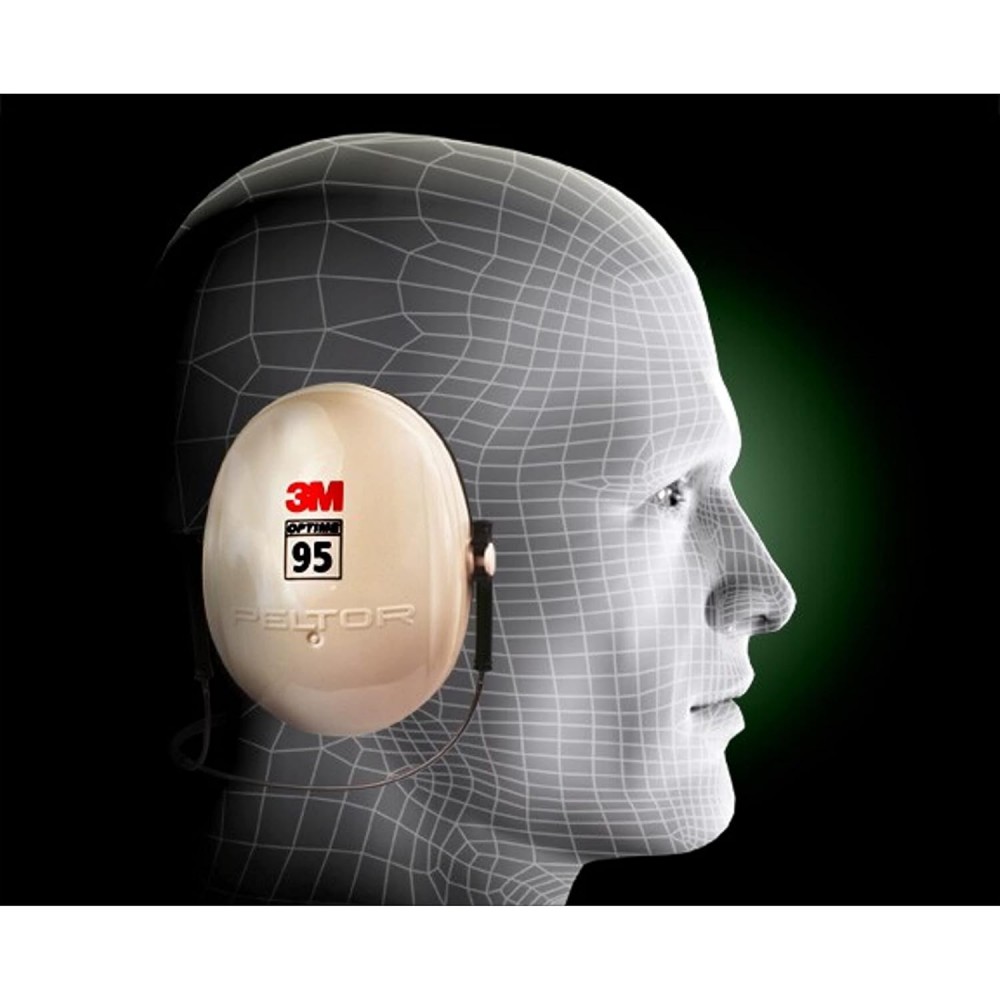 ที่ครอบหูลดเสียง 3M H6B/V PELTOR Optime 95 แบบคาดหลังศีรษะ