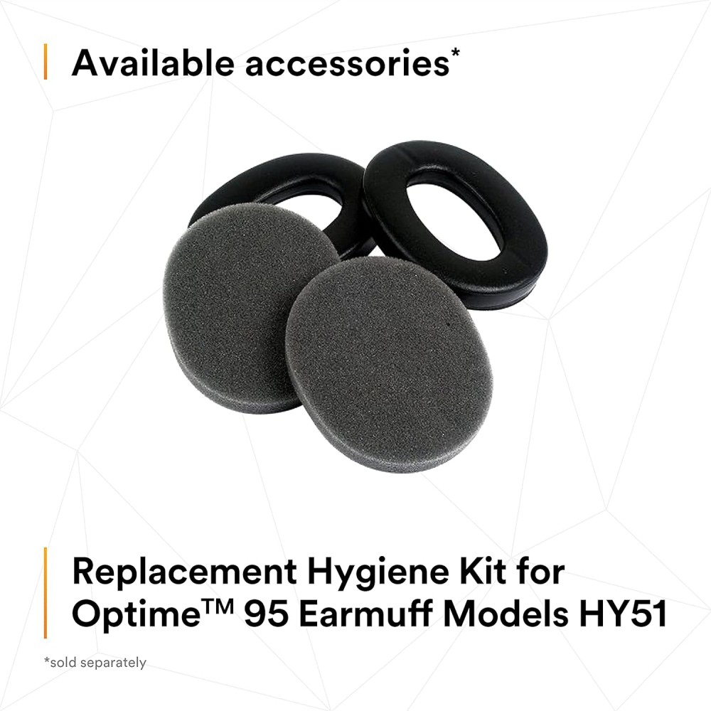 ที่ครอบหูลดเสียง 3M H6F/V PELTOR Optime 95 แบบคาดศีรษะ สามารถพับได้ ค่าการลดเสียง 21 เดซิเบล