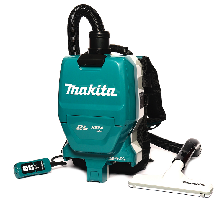เครื่องดูดฝุ่นไร้สาย MAKITA DVC261ZX23 ขนาด 2 ลิตร แบบสะพายหลัง (ตัวเปล่า)