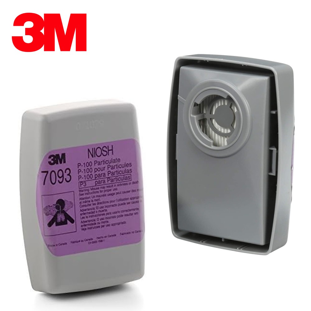 ตลับกรอง 3M 7093 ตลับกรองอนุภาค, อนุภาค P100