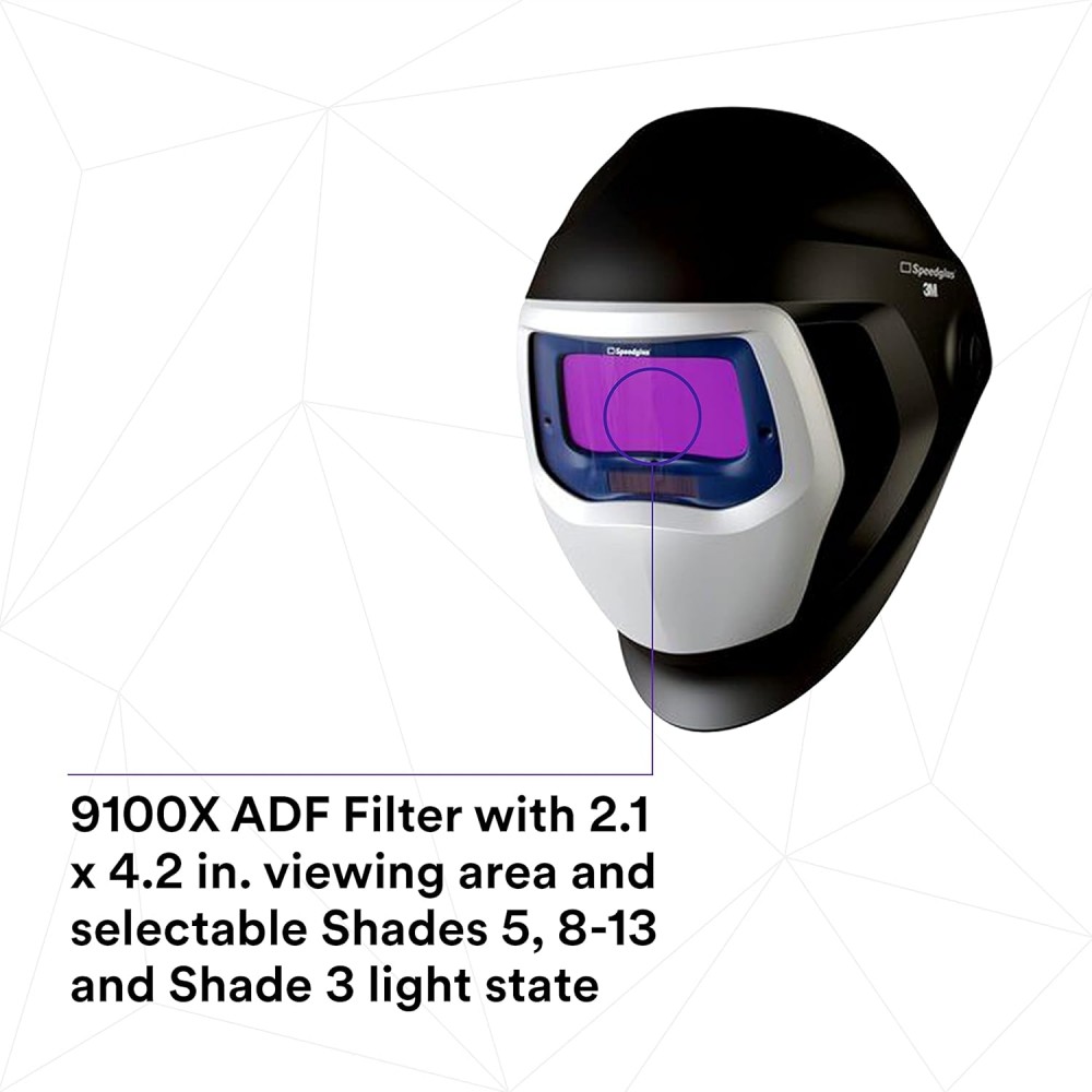 หน้ากากเชื่อม 3M 9100 XX 501826 Speedglas 