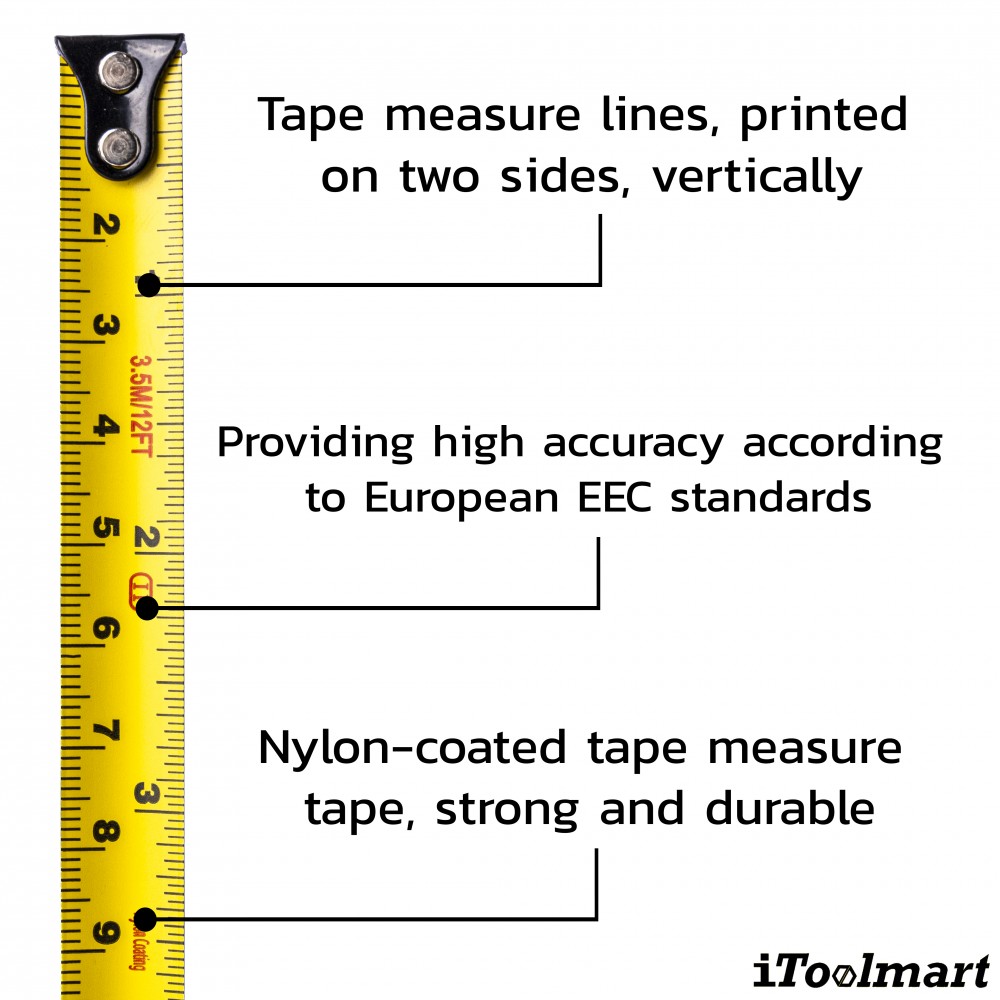 Measuring Tape PROTAPE 312ME P-series 3.5 m.