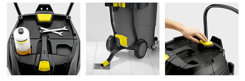 เครื่องดูดฝุ่นแบบเปียกและแบบแห้ง Karcher NT 75/2 Ap Me Tc