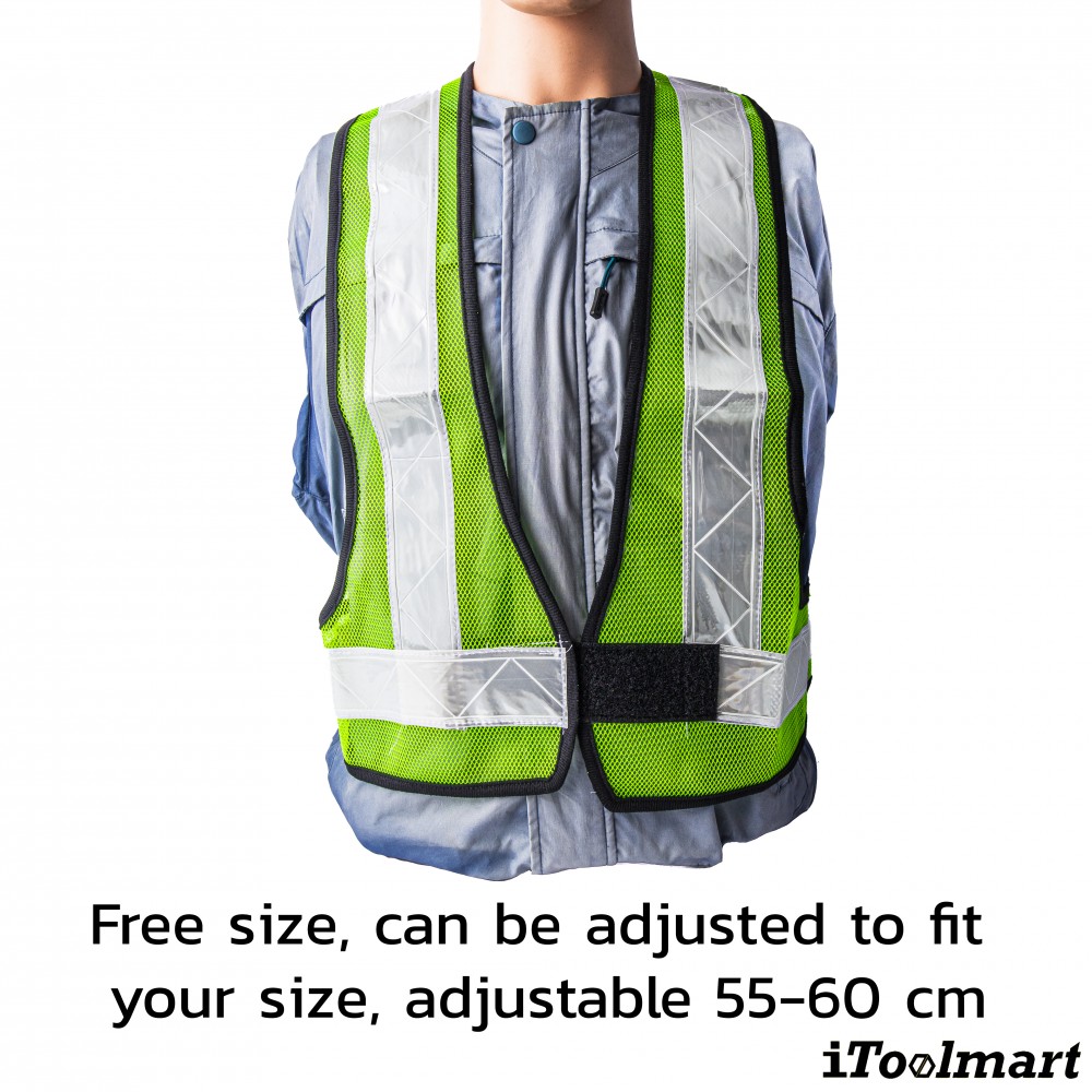 Safety vest PROTAPE SM420G green