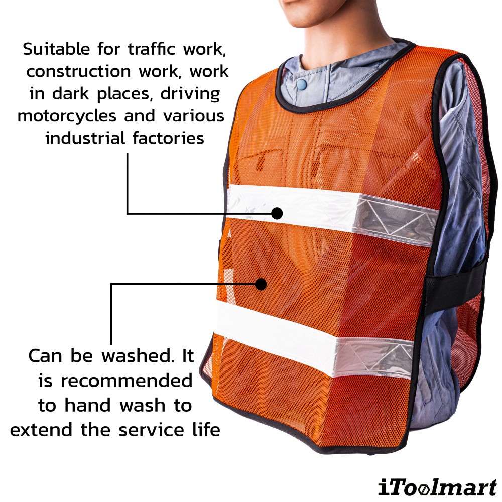 Safety vest PROTAPE SM421 orange