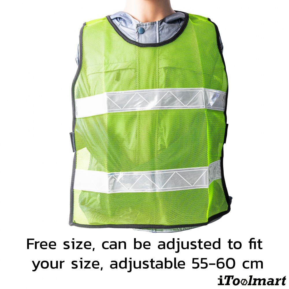 Safety vest PROTAPE SM421G green