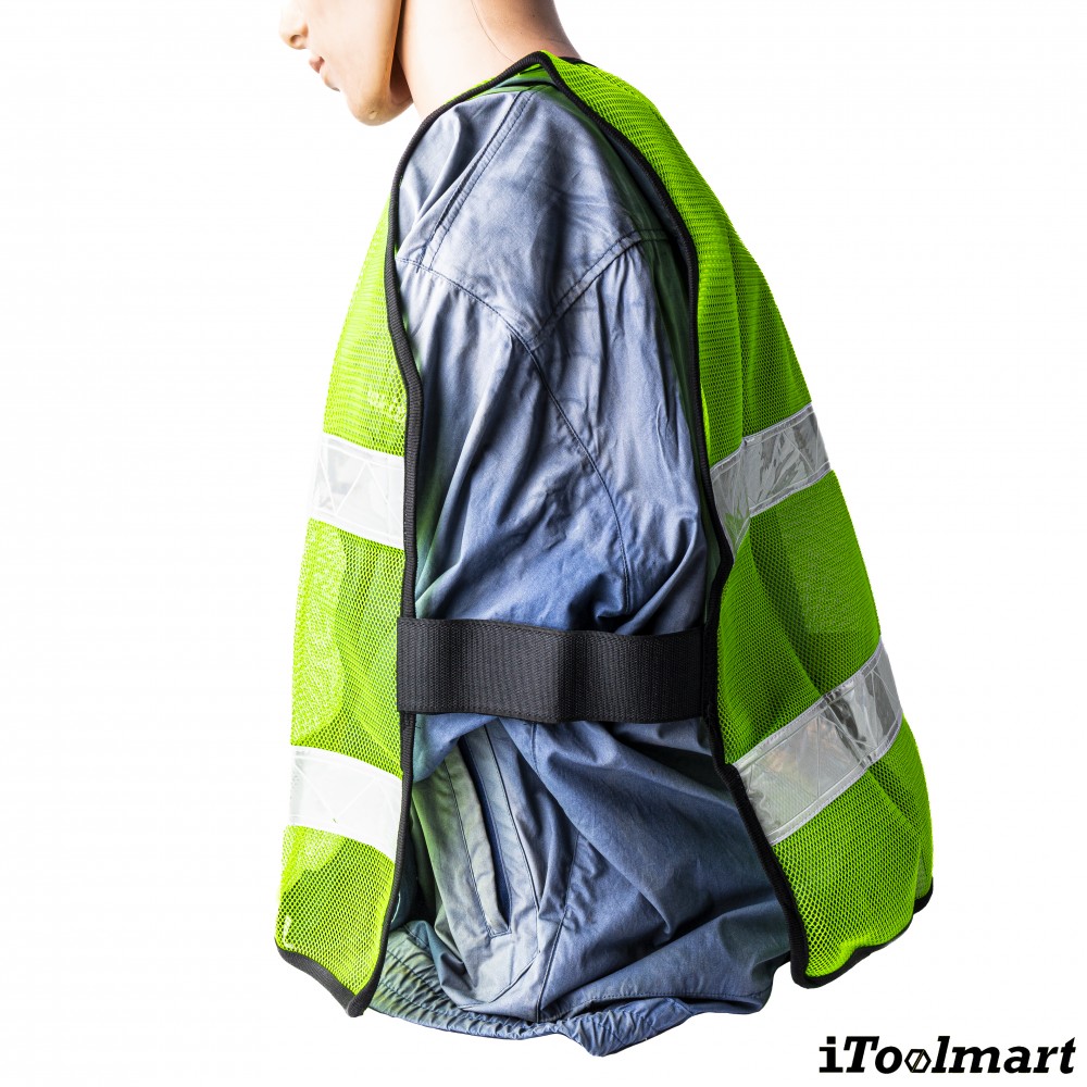 Safety vest PROTAPE SM421G green