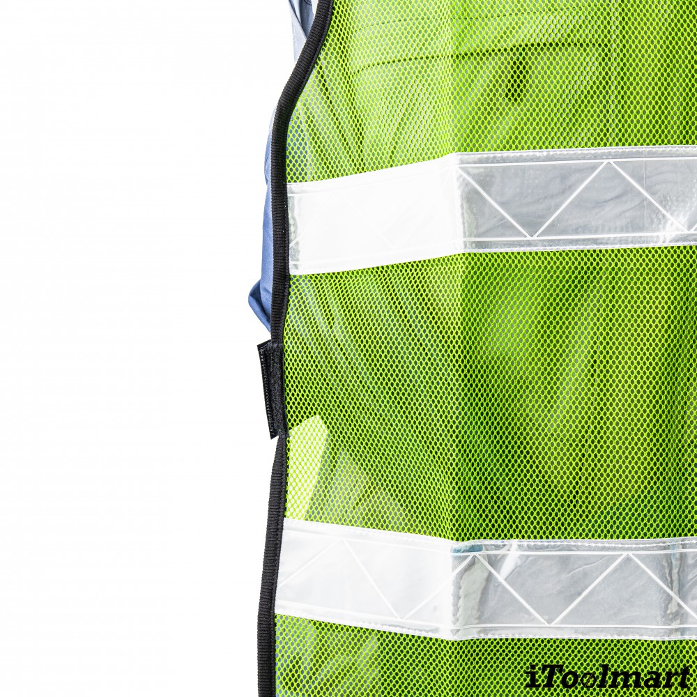 Safety vest PROTAPE SM421G green