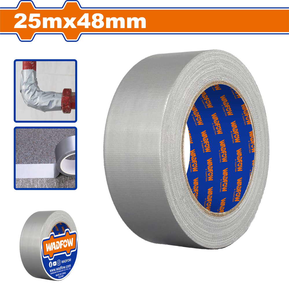 เทปกาว WADFOW WVT2H12 ขนาด 25 m x 48 mm.