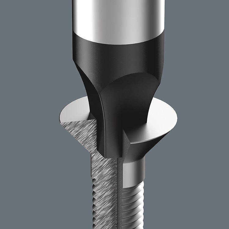 ไขควง Wera 368 SB สำหรับสกรูหัวหกเหลี่ยม สีแดง ขนาด 2 x 100 mm. 05100071001