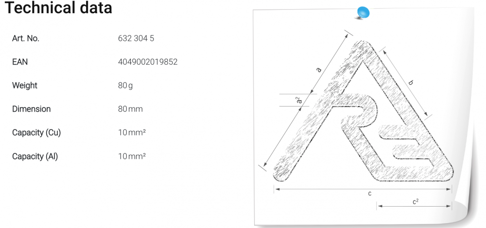 หัวย้ำ ดายย้ำ Rennsteig 632 304 5 Indent-Die Set D10/80