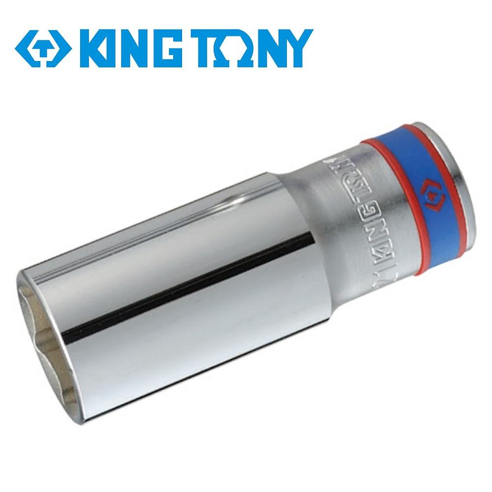 ลูกบ๊อกยาว KINGTONY 623532M สีขาว 6 เหลี่ยม ขนาดรู 3/4 นิ้ว 32 มม.