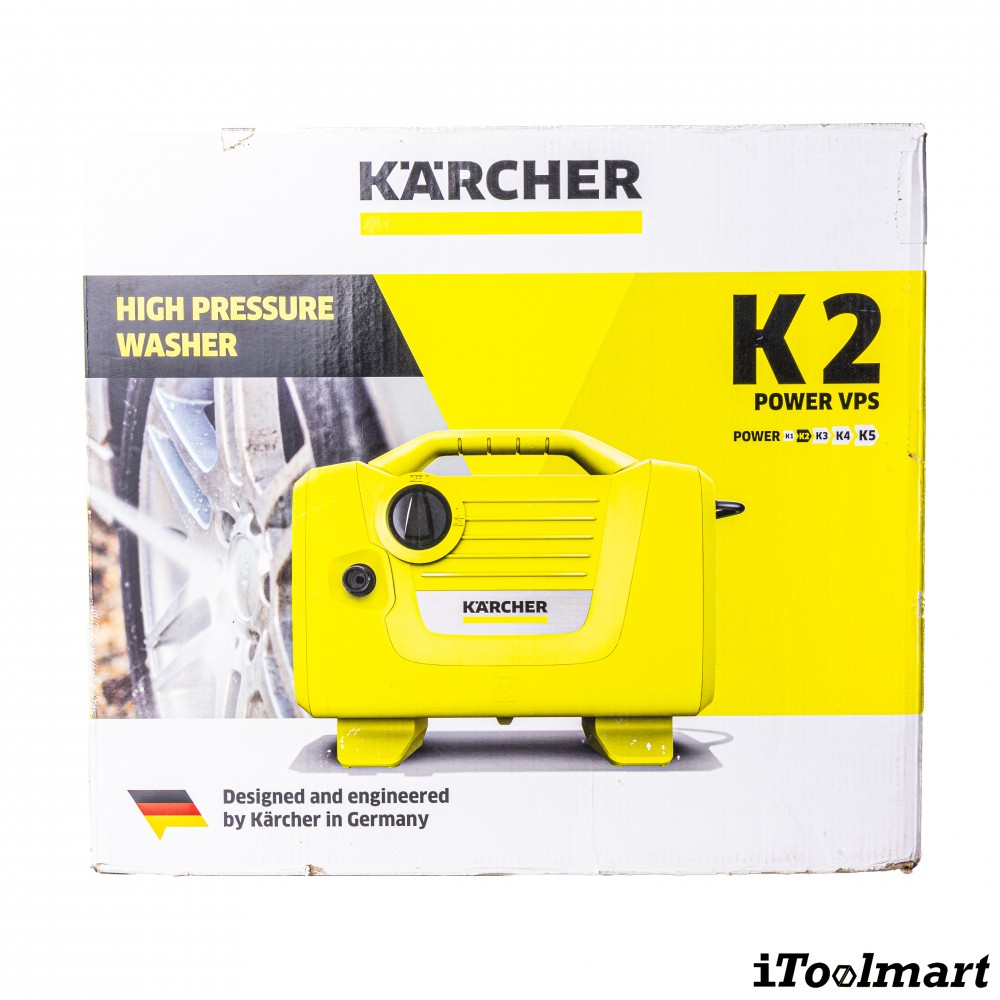 เครื่องฉีดน้ำแรงดันสูง Karcher K 2 Power VPS 100 บาร์