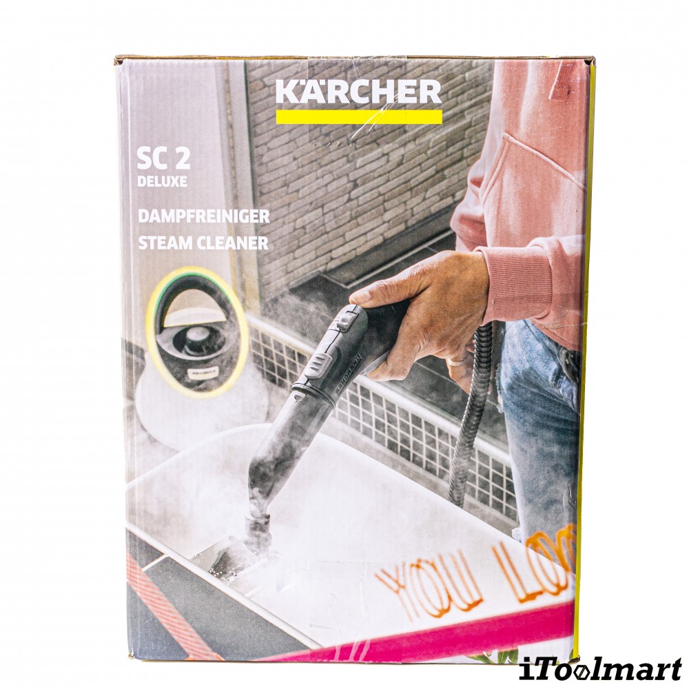 เครื่องทำความสะอาดไอน้ำ SC 2 Deluxe  SEA สีขาว 1 513 403 0