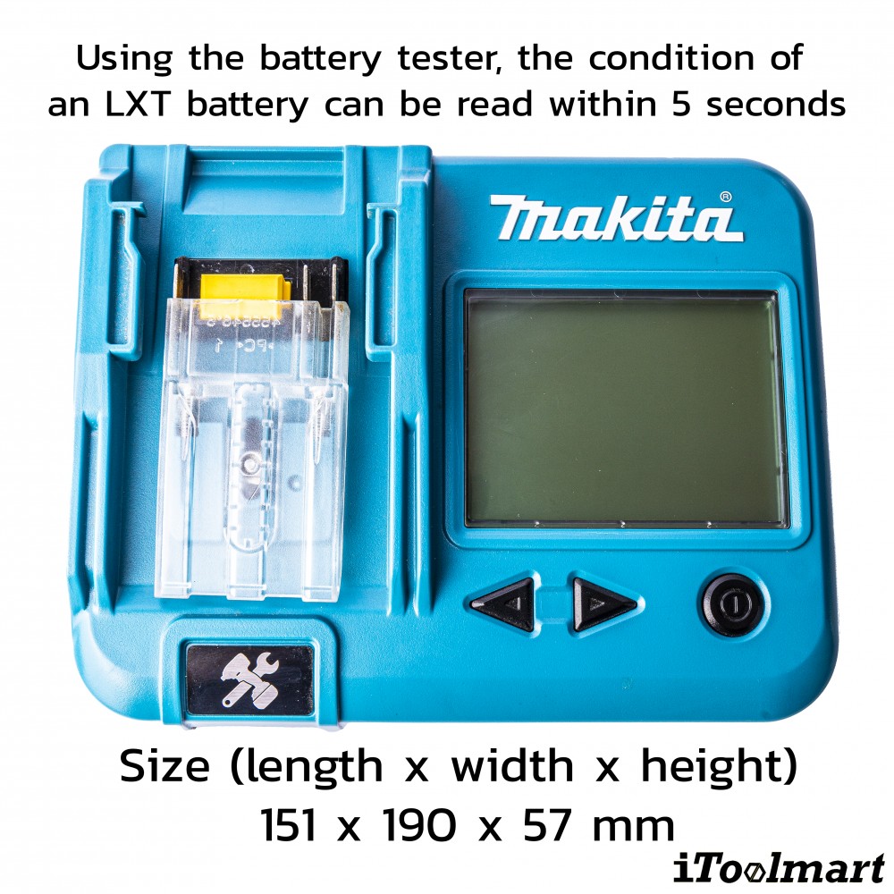 เครื่องทดสอบแบตเตอรี่ Makita BTC04 Portable Battery Checker for Battery 18V