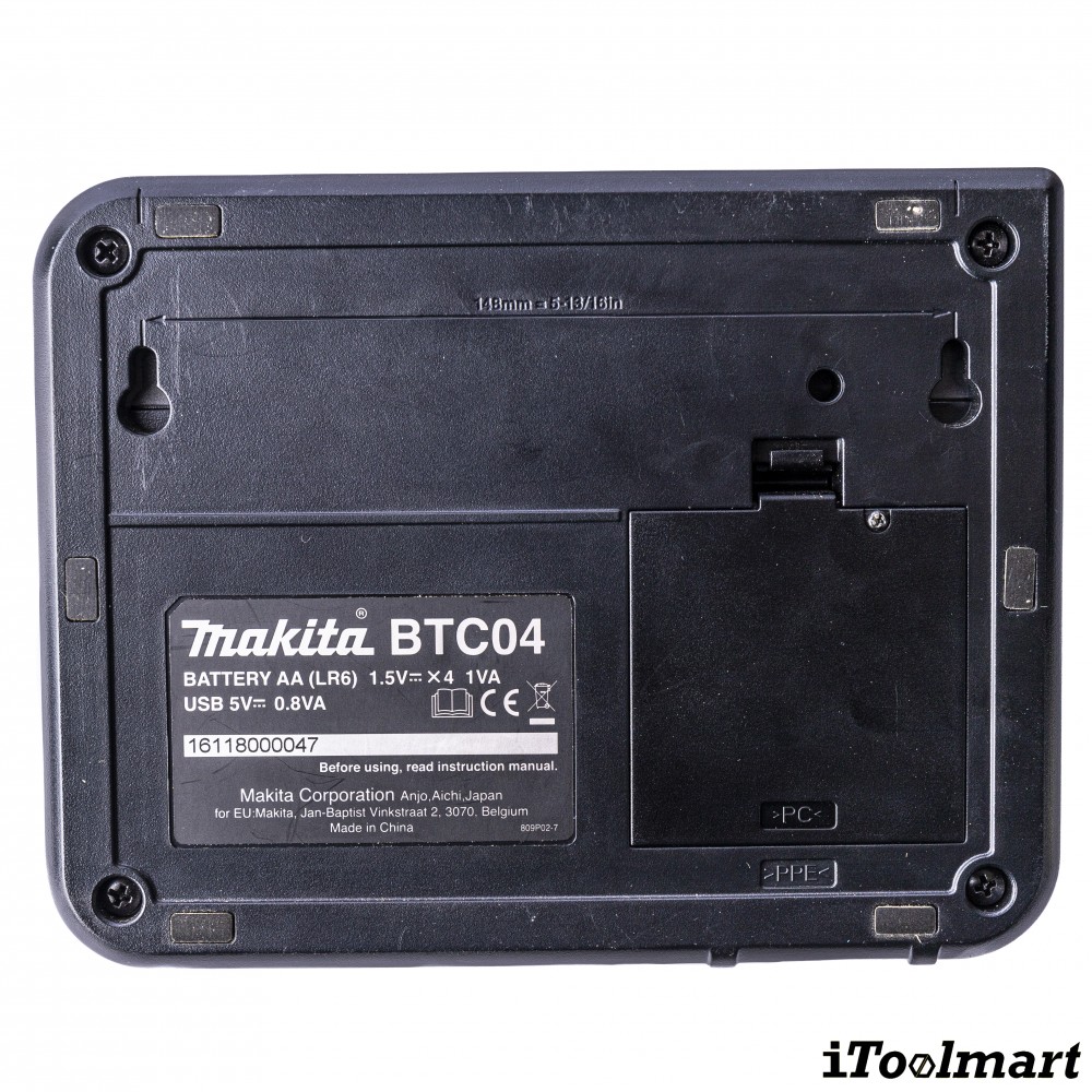 เครื่องทดสอบแบตเตอรี่ Makita BTC04 Portable Battery Checker for Battery 18V