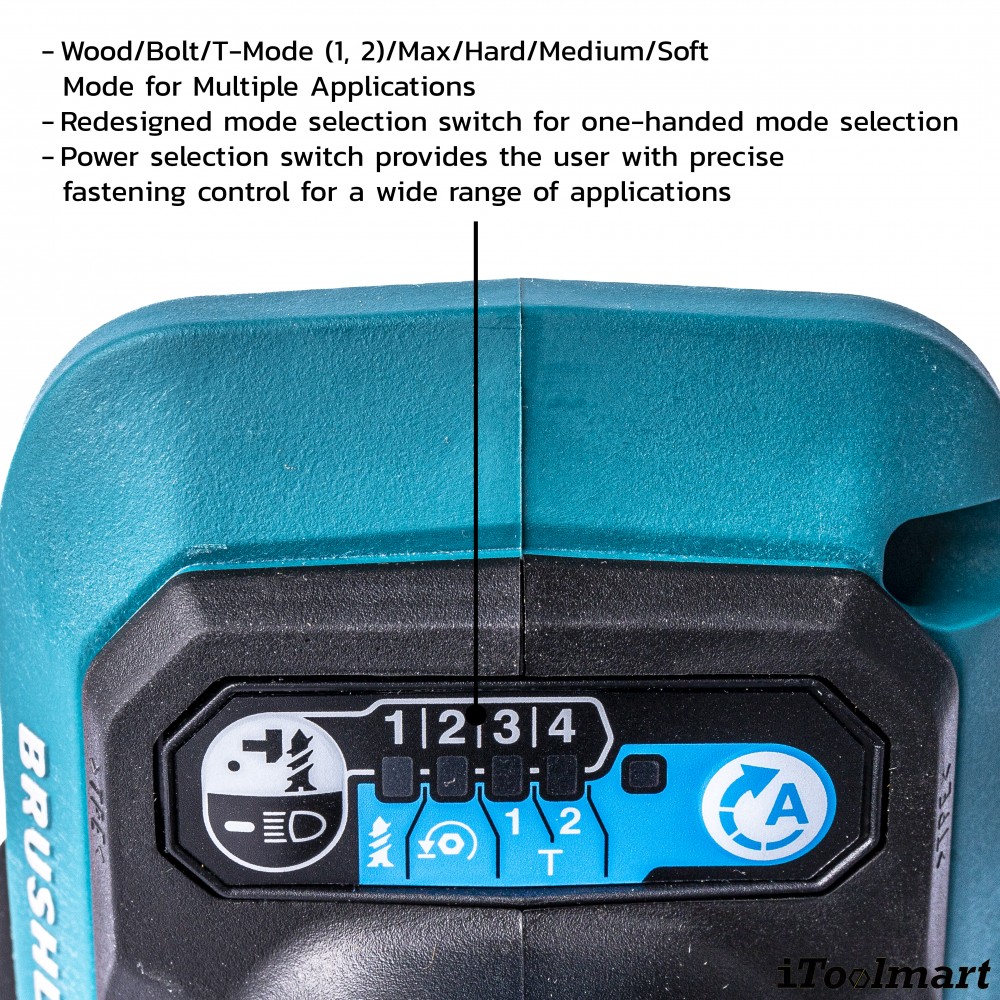 สว่านไขควงกระแทกไร้สาย MAKITA DTD172Z 18V  ตัวเปล่า 
