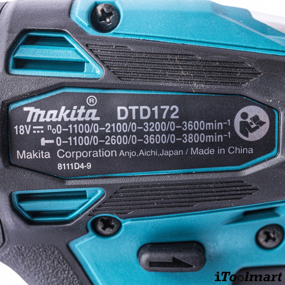 สว่านไขควงกระแทกไร้สาย MAKITA DTD172Z 18V  ตัวเปล่า 