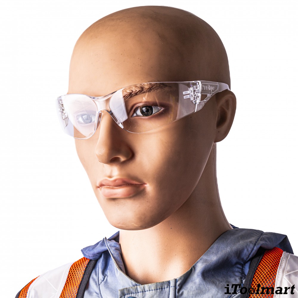 แว่นตาเซฟตี้นิรภัย เลนส์ใส PROTAPE SM418
