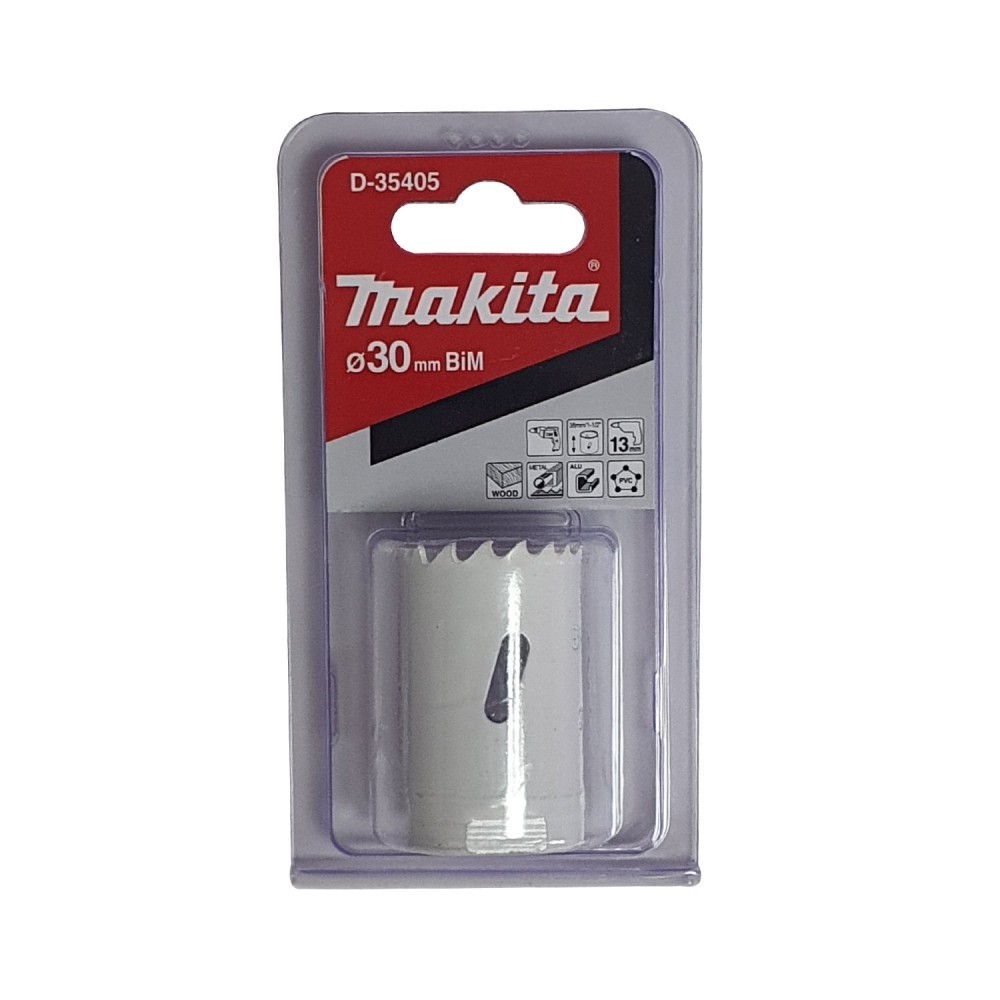 โฮลซอว์ เจาะเหล็ก MAKITA D 35405 ขนาด 30 มิล 
