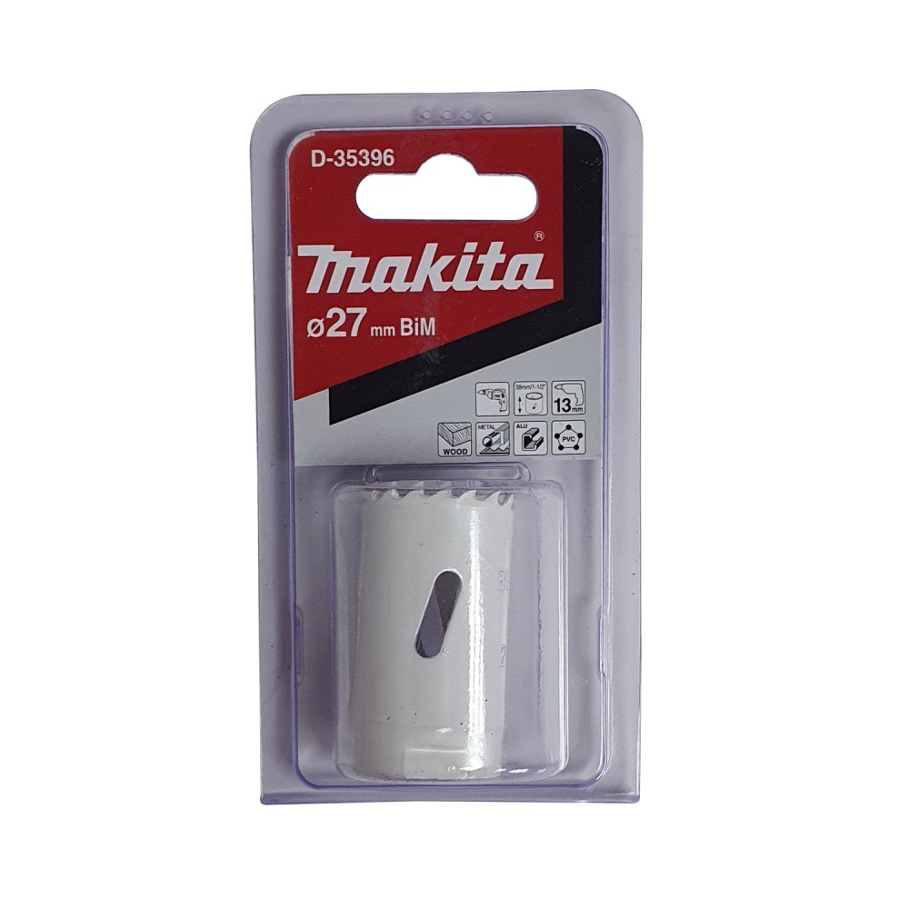 โฮลซอว์ เจาะเหล็ก MAKITA D 35396 ขนาด 27 มิล 