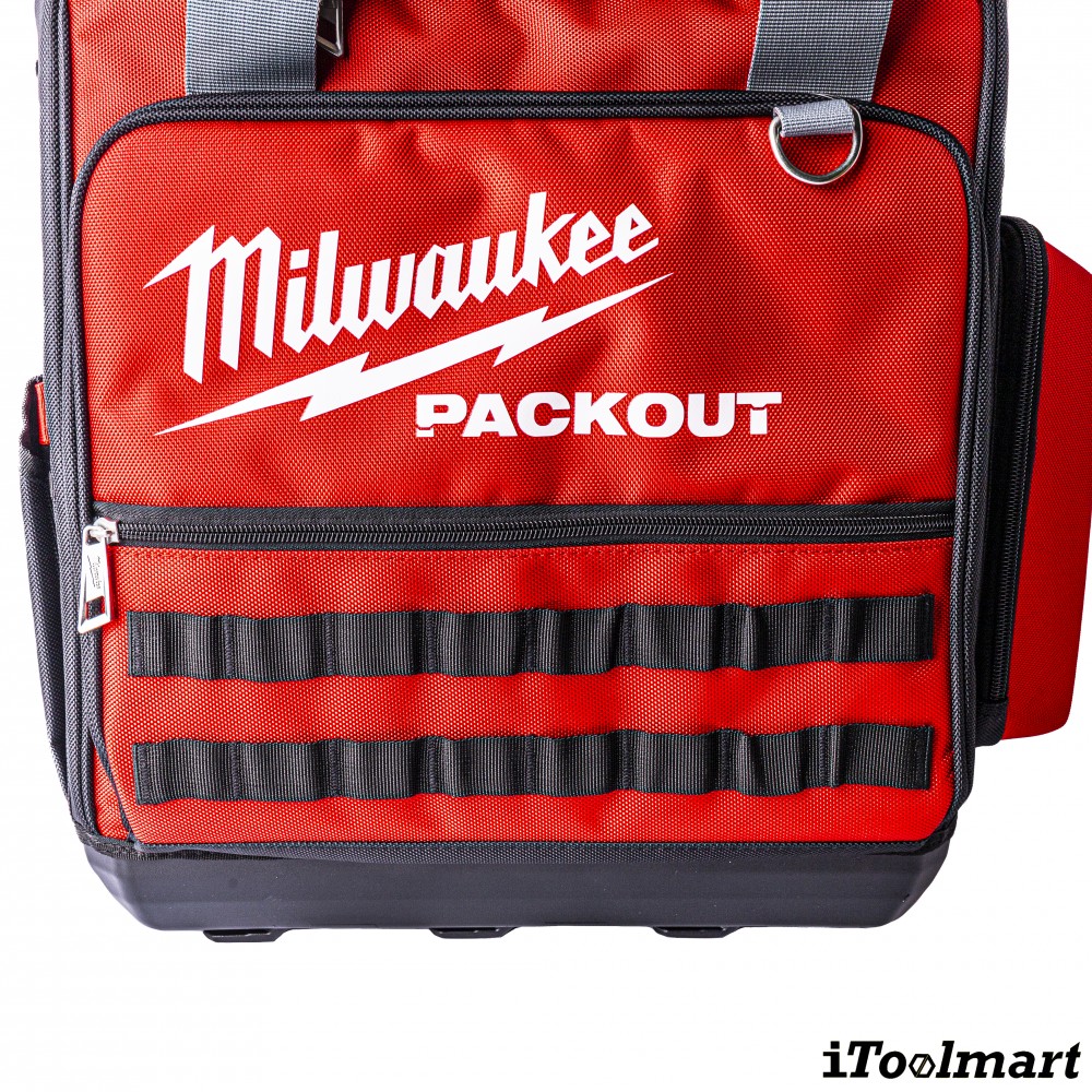 กระเป๋าสะพายข้าง Milwaukee 48 22 8300 PACKOUT สามารถต่อกับกล่องเครื่องมือได้