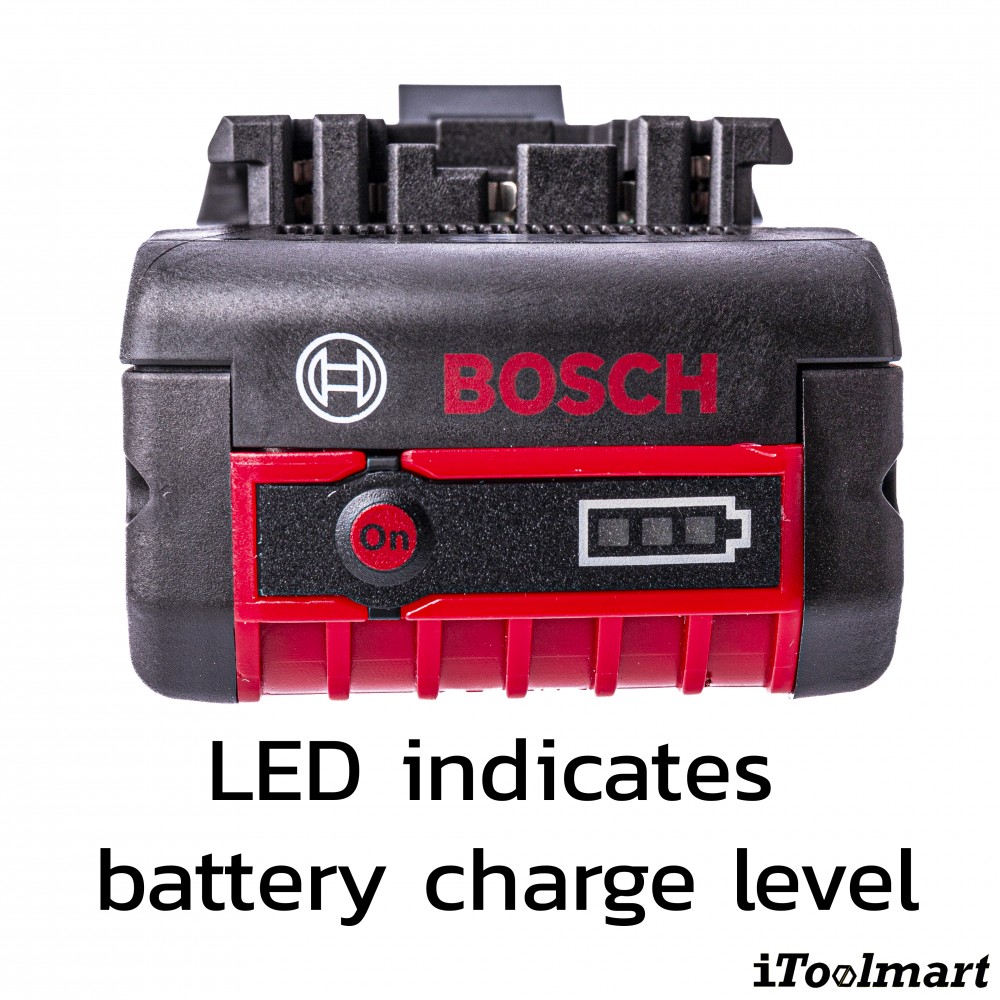 แบตเตอรี่ BOSCH Starter Kit GBA 18V  4Ah  1 ก้อน แท่นชาร์จ รุ่น GAL 18V 40
