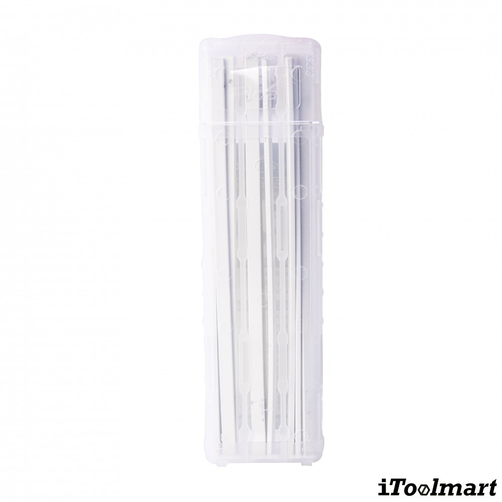 ไส้ดินสอ PICA BIG DRY refills 6032 สีขาว ขนาด 2 x 5 mm  สำหรับเขียนทุกวัสดุ เขียนแล้วลบออกได้ง่าย