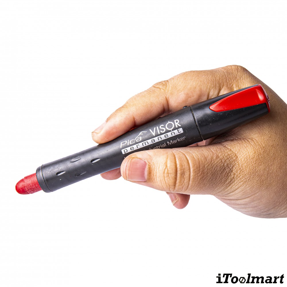 ไส้ปากกา มาร์คเกอร์ PICA 991 40 VISOR permanent Easy Refill Pack สีแดง