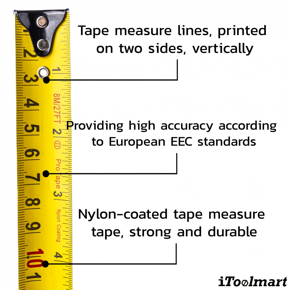 ตลับเมตร PROTAPE 826ME P series ขนาด 8 เมตร