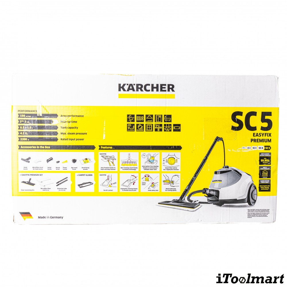 เครื่องทำความสะอาดไอน้ำ Karcher SC 5 EasyFix Premium 1 512 550 0