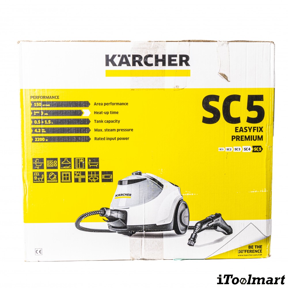 เครื่องทำความสะอาดไอน้ำ Karcher SC 5 EasyFix Premium 1 512 550 0