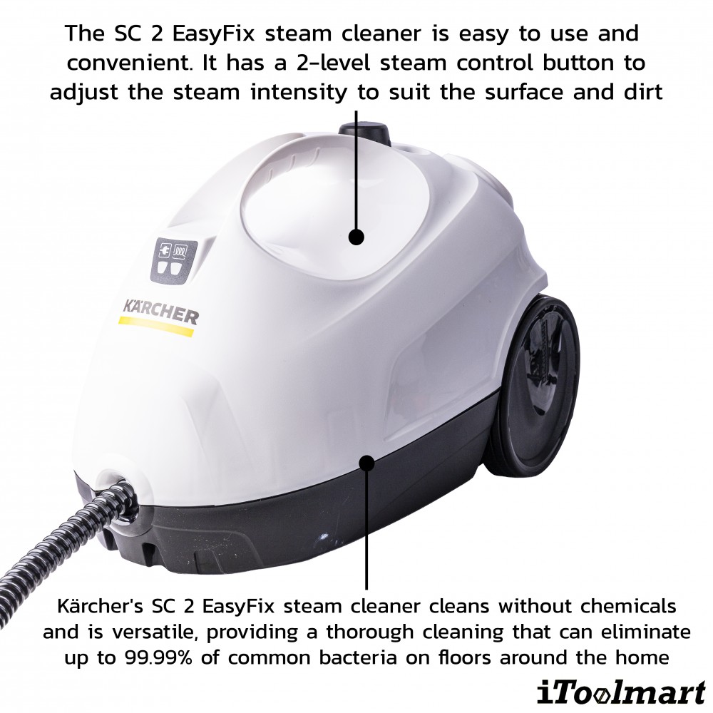 เครื่องทำความสะอาดไอน้ำ SC 2 EasyFix  SEA White 1 512 607 0