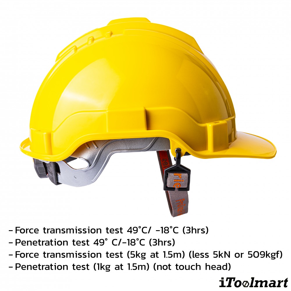 หมวกนิรภัย PROTAPE SS200 ขนาด 52   64 cm  สีเหลือง