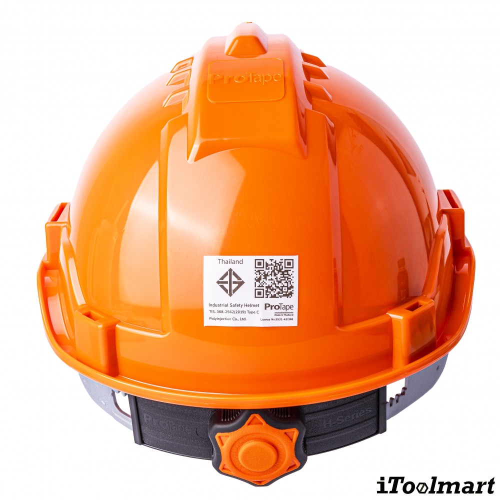 หมวกนิรภัย PROTAPE SS202 ขนาด 52   64 cm  สีส้ม