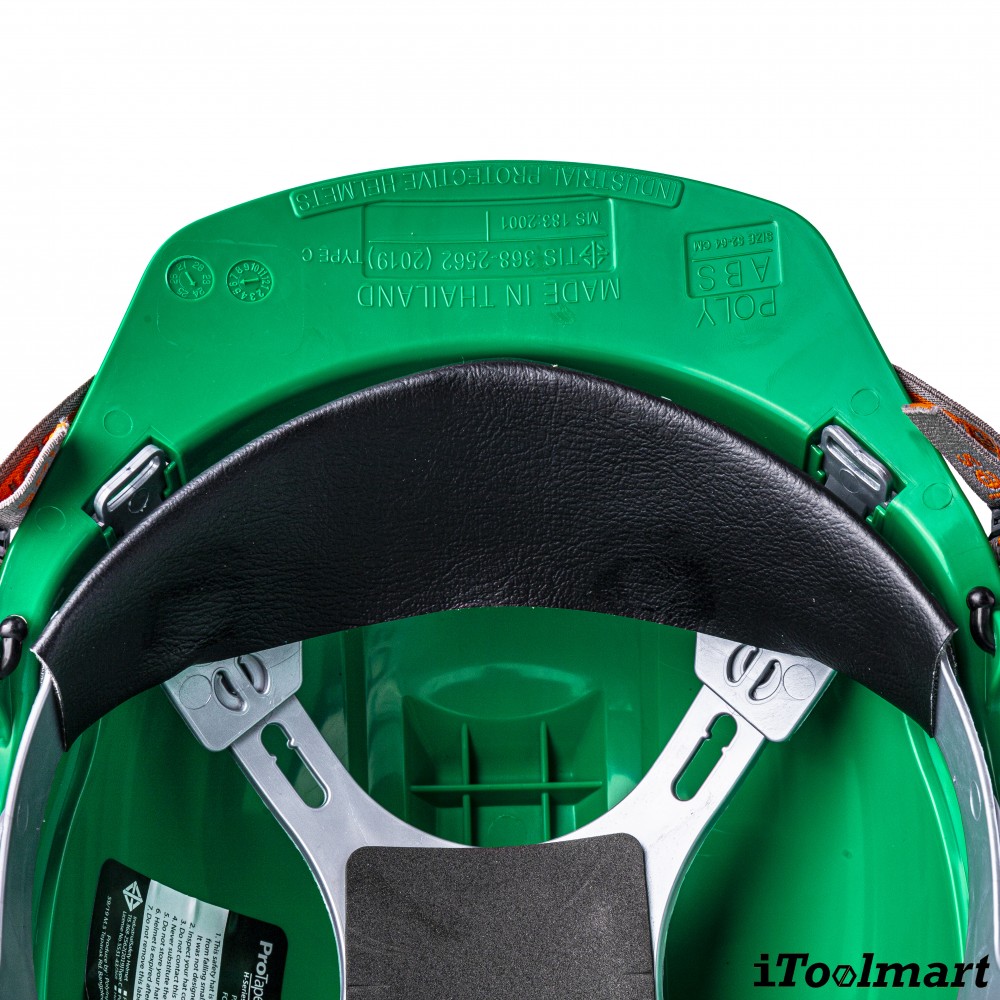 หมวกนิรภัย PROTAPE SS205 ขนาด 52   64 cm  สีเขียว