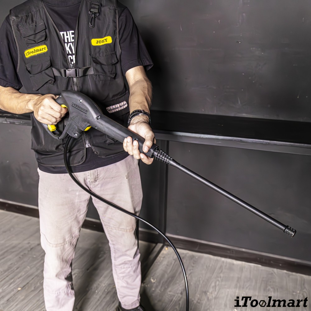 เครื่องฉีดน้ำแรงดันสูง Karcher K 1 Horizontal 100 บาร์ 1 599 101 0 เครื่องฉีดน้ำแรงดันสูง Karcher K 1 Horizontal 100 บาร์ 1 599 101 0